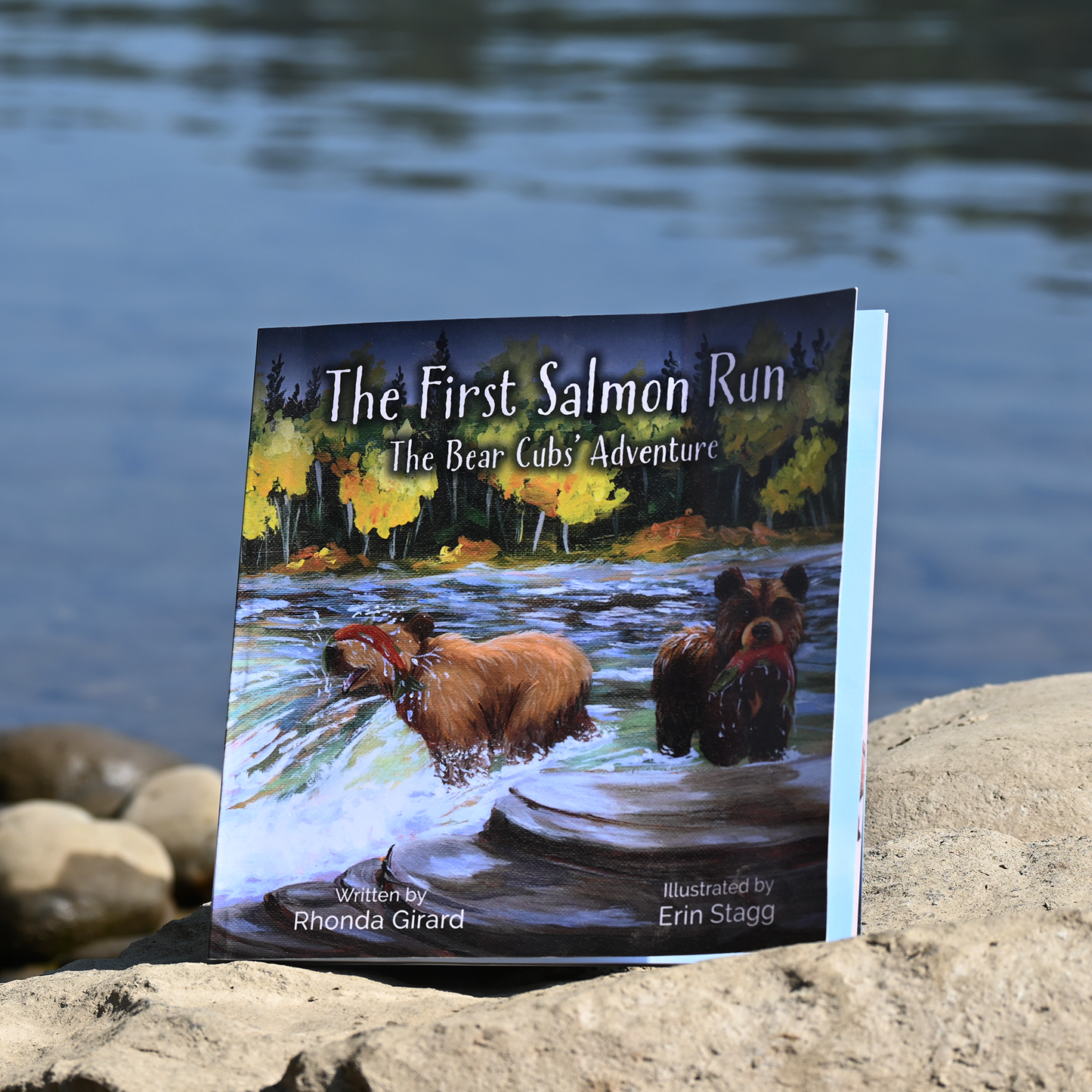 Hardcover book - The First Salmon Run