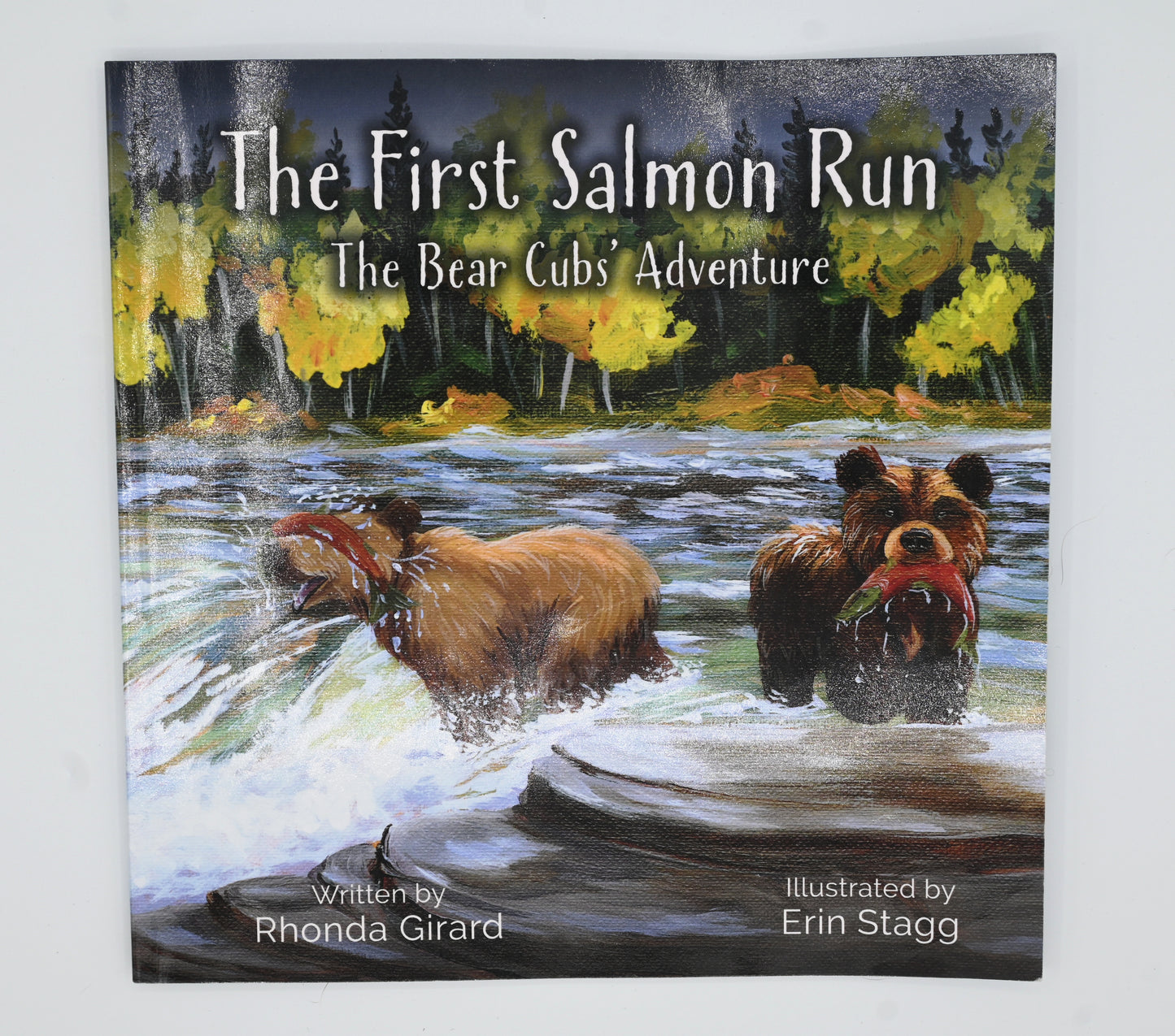 Hardcover book - The First Salmon Run