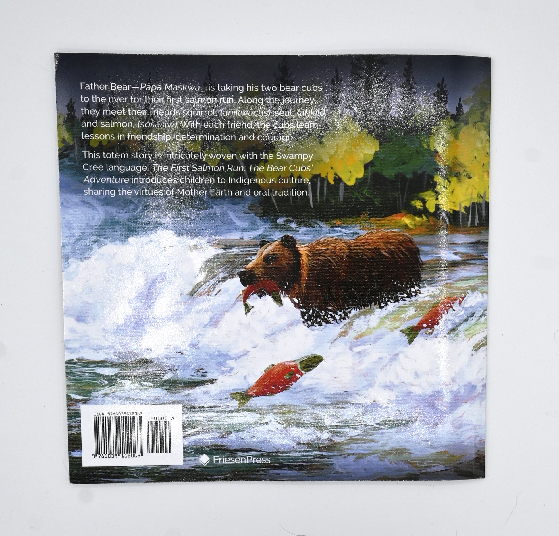 Hardcover book - The First Salmon Run – GrizzlyDenStories